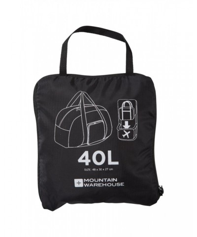 Cabin Sized Packaway Holdall - 40L Black $13.24 Travel Accessories