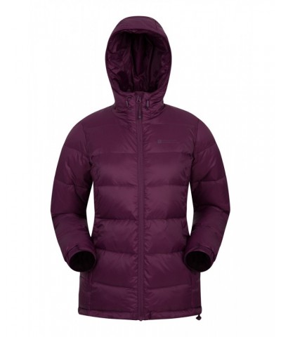 Aoraki Womens Down Jacket Dark Purple $29.45 Jackets