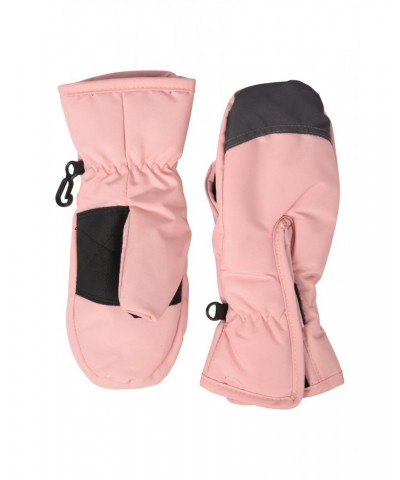 Kids Snow Mittens Pale Pink $11.99 Accessories