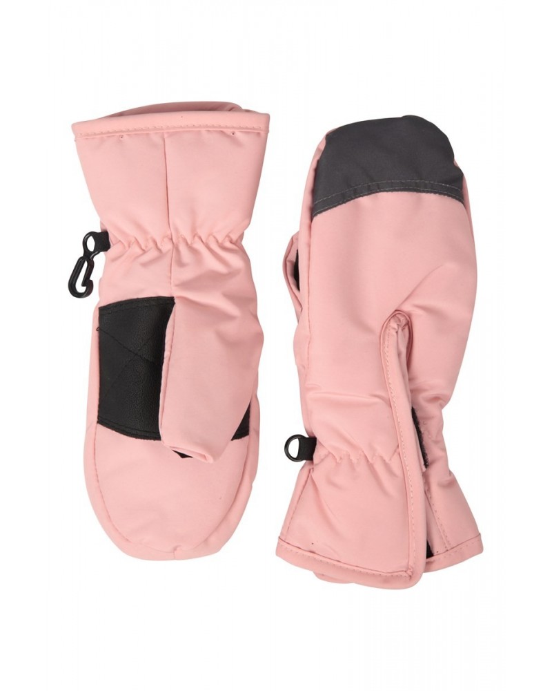 Kids Snow Mittens Pale Pink $11.99 Accessories