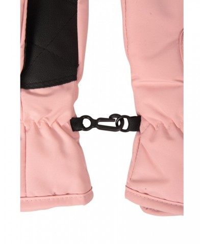 Kids Snow Mittens Pale Pink $11.99 Accessories