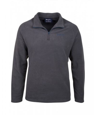 Snowdon Mens Micro Fleece Dark Grey $13.24 Fleece