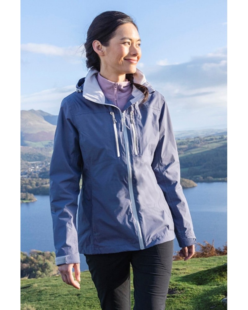 Rainforest II Extreme Womens Waterproof Jacket Dark Blue $48.59 Jackets