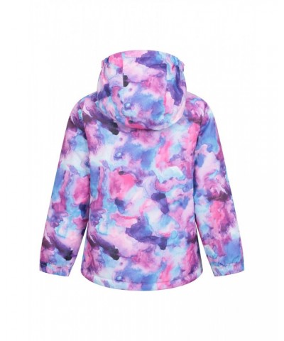 Kids Printed Ski Jacket & Pant Set Light Pink $29.90 Jackets