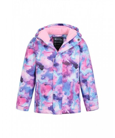 Kids Printed Ski Jacket & Pant Set Light Pink $29.90 Jackets