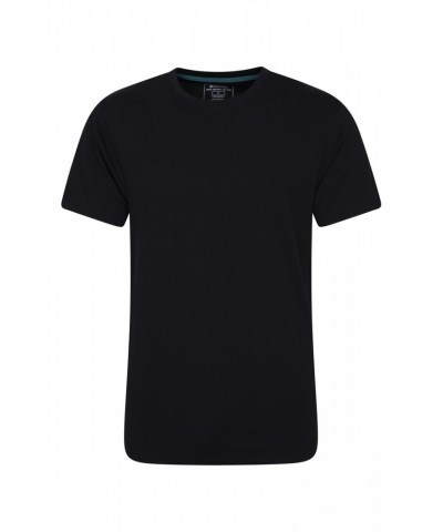 Eden Mens Organic Plain T-Shirt Black $10.00 Tops