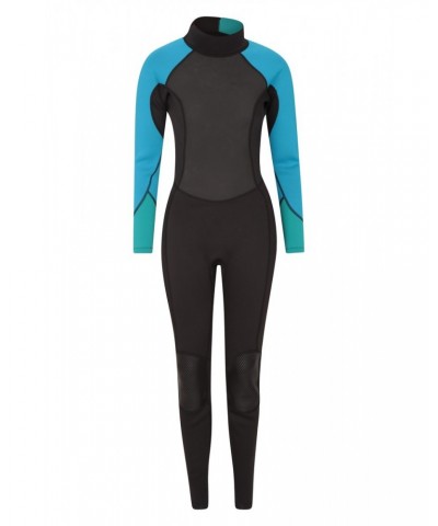 Womens Full 2.5/2mm Wetsuit Turquoise $56.09 Swimwear