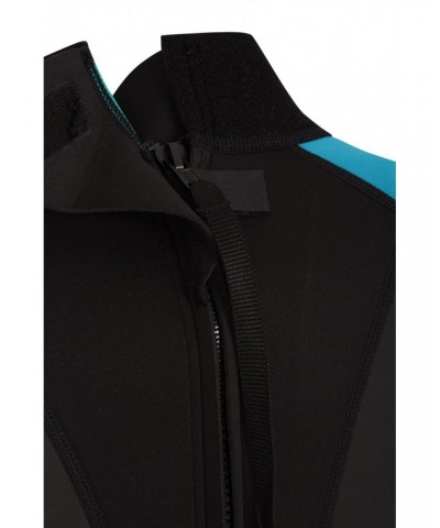 Womens Full 2.5/2mm Wetsuit Turquoise $56.09 Swimwear