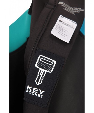 Womens Full 2.5/2mm Wetsuit Turquoise $56.09 Swimwear