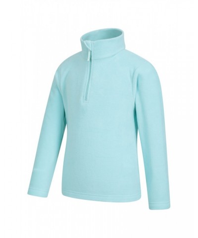 Camber II Kids Half-Zip Fleece Turquoise $11.39 Fleece