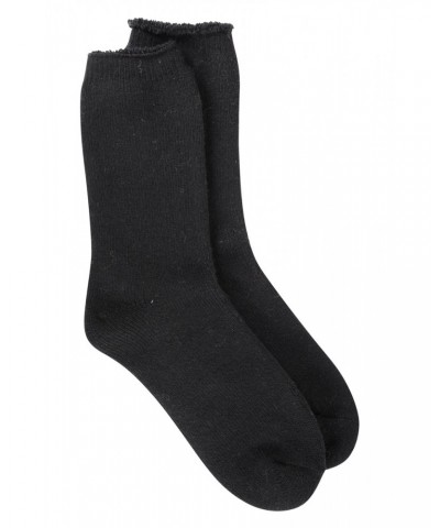 Extreme Mens Thermal Merino Wool Mid-Calf Socks Black $10.39 Accessories