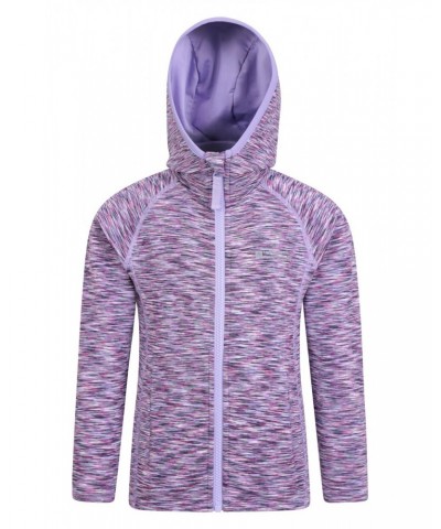 Kayleigh II Kids Stripe Hoodie Lilac $16.45 Active