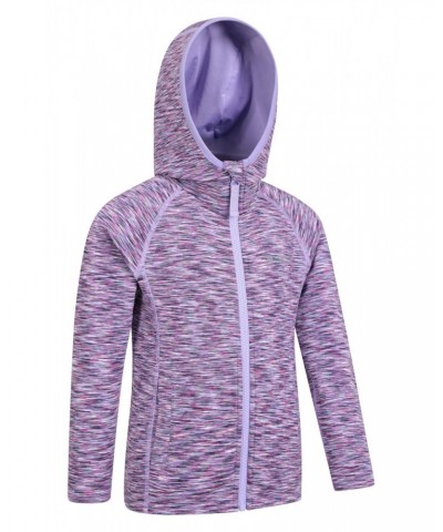 Kayleigh II Kids Stripe Hoodie Lilac $16.45 Active