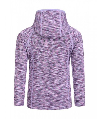 Kayleigh II Kids Stripe Hoodie Lilac $16.45 Active