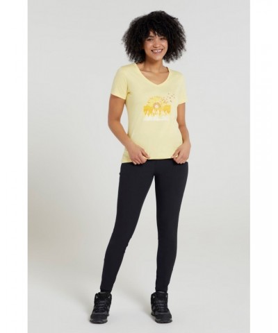 Sunflower Womens Printed T-Shirt Lemon $12.99 Tops