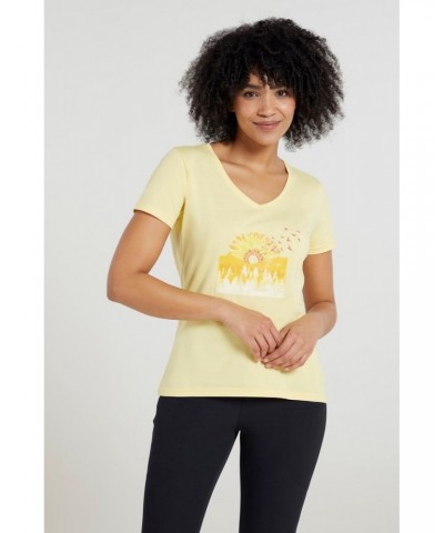 Sunflower Womens Printed T-Shirt Lemon $12.99 Tops