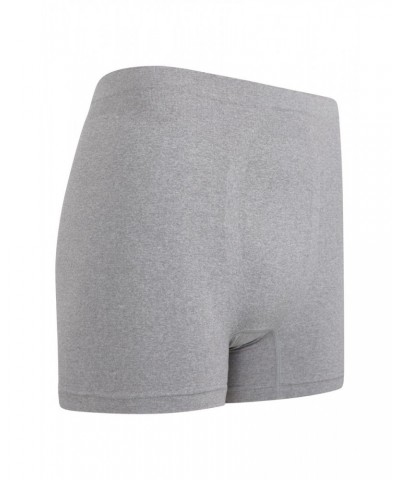 Mens Ski Seamless Boxers Multipack Grey $14.84 Loungewear