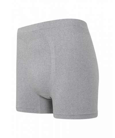 Mens Ski Seamless Boxers Multipack Grey $14.84 Loungewear