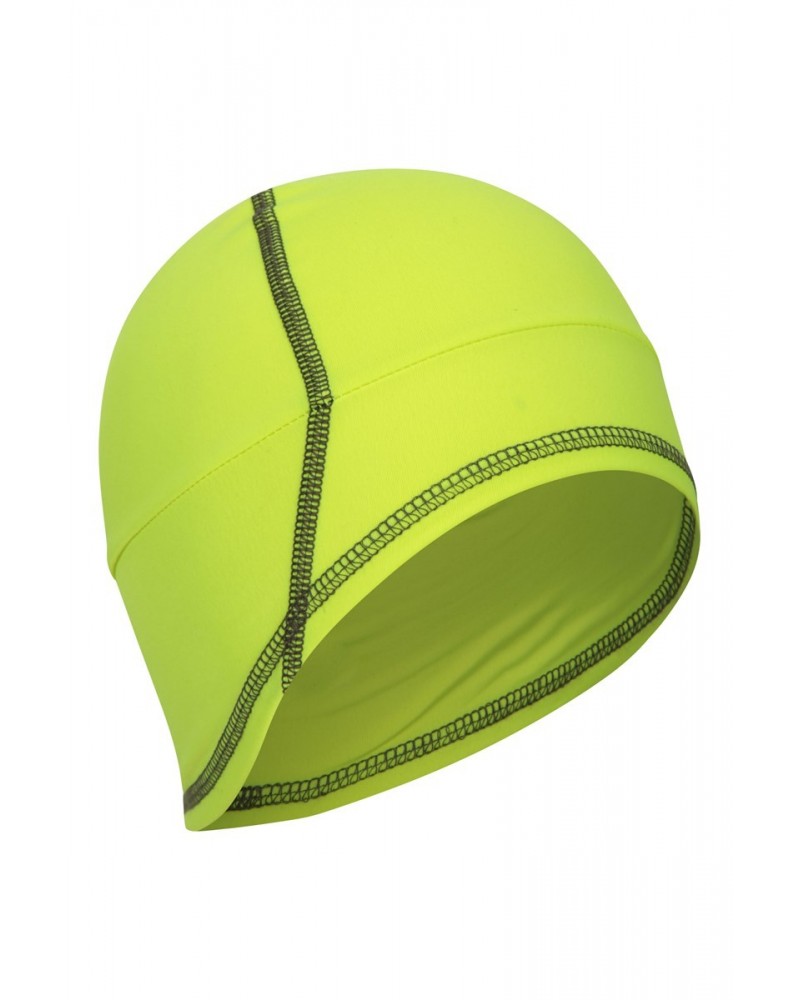 Mens Stretch Running Beanie Lime $12.74 Active