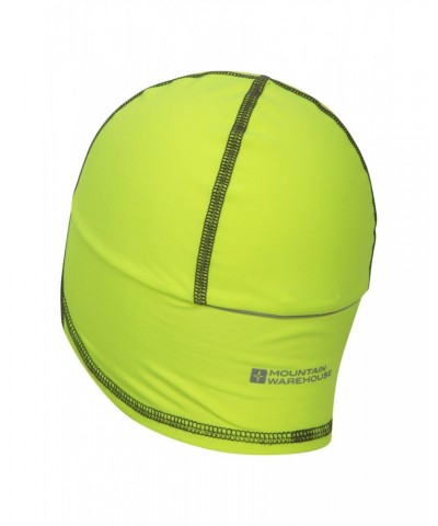 Mens Stretch Running Beanie Lime $12.74 Active