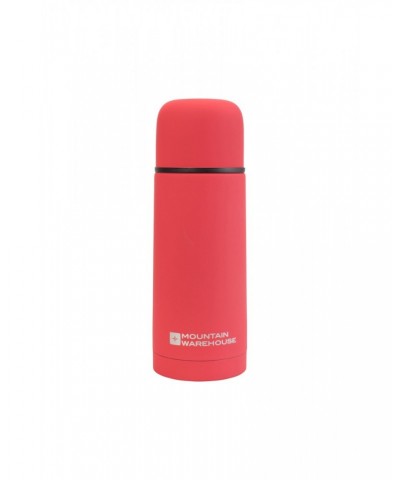 Double Walled Rubber Finish Flask - 12oz Red $10.19 Walking Equipment