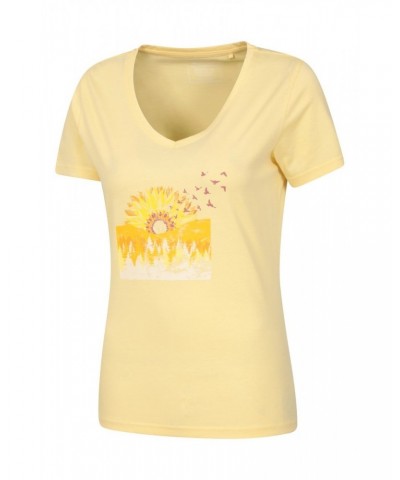 Sunflower Womens Printed T-Shirt Lemon $12.99 Tops