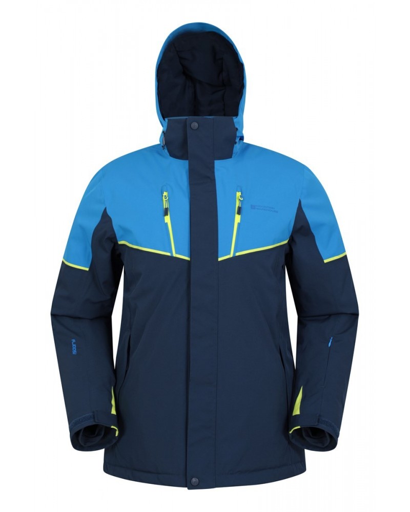 Galactic III Extreme Waterproof Mens Ski Jacket Navy $71.40 Jackets