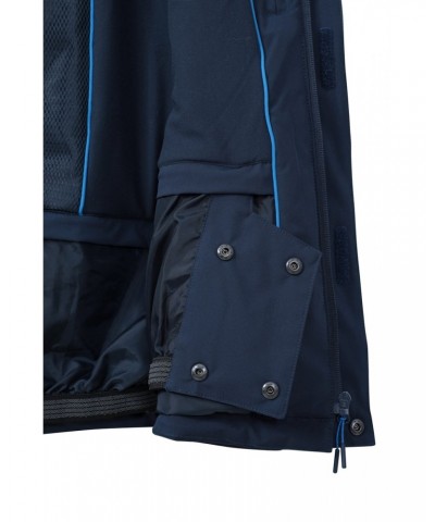 Galactic III Extreme Waterproof Mens Ski Jacket Navy $71.40 Jackets