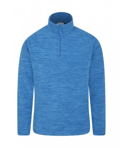 Snowdon Mens Micro Fleece Blue $13.24 Fleece