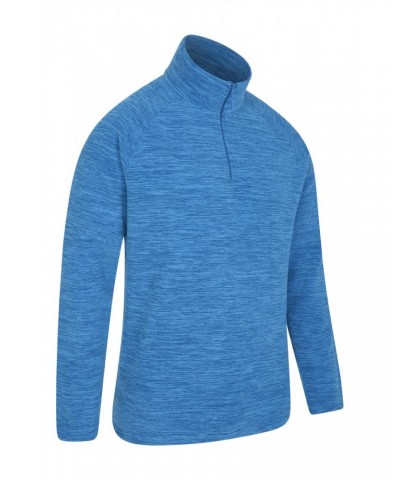 Snowdon Mens Micro Fleece Blue $13.24 Fleece