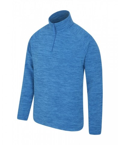 Snowdon Mens Micro Fleece Blue $13.24 Fleece