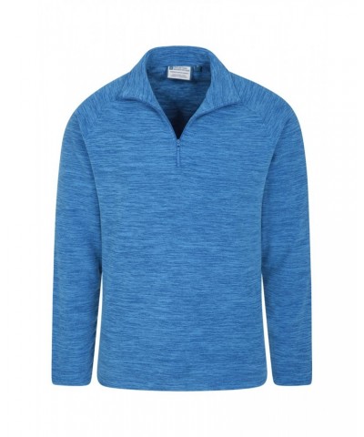 Snowdon Mens Micro Fleece Blue $13.24 Fleece