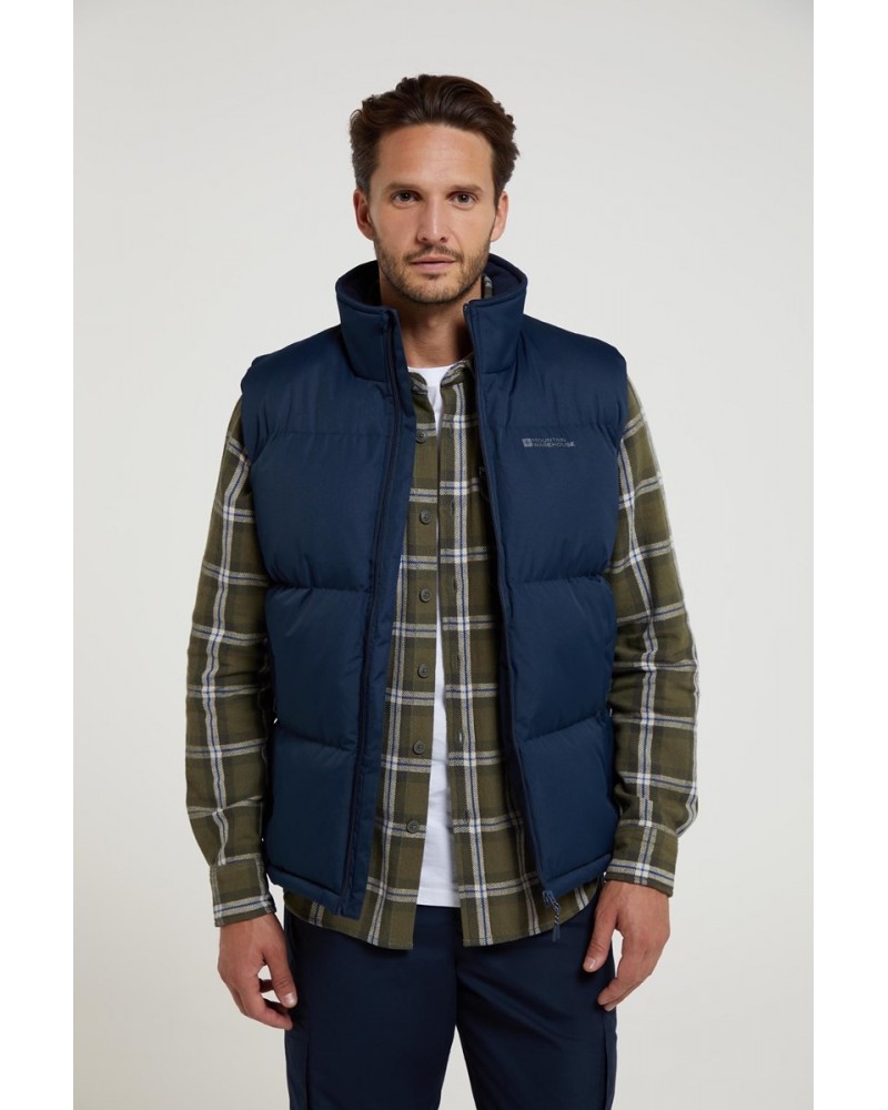 Rock Mens Insulated Vest Navy $23.19 Jackets