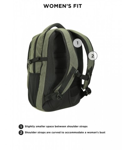 Vic Laptop Bag - 30L Dark Green $28.80 Backpacks