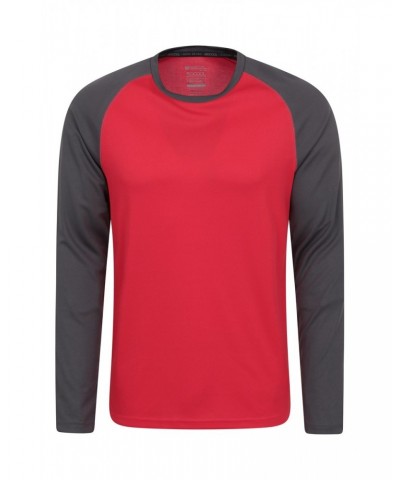 Endurance Mens Long Sleeved Top Red $12.75 Active