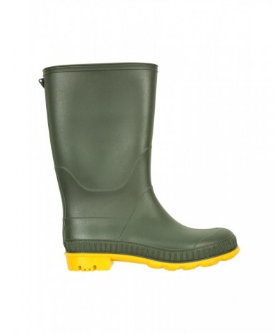 Plain Kids Rain Boots - 2-Pack Khaki $20.64 Footwear