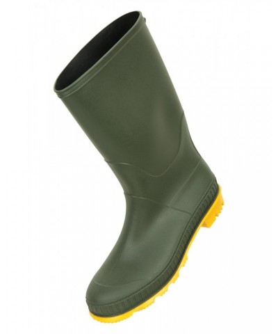 Plain Kids Rain Boots - 2-Pack Khaki $20.64 Footwear