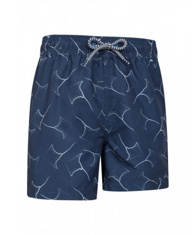 Patterned Kids Boardshorts Marine Blues $9.00 Pants