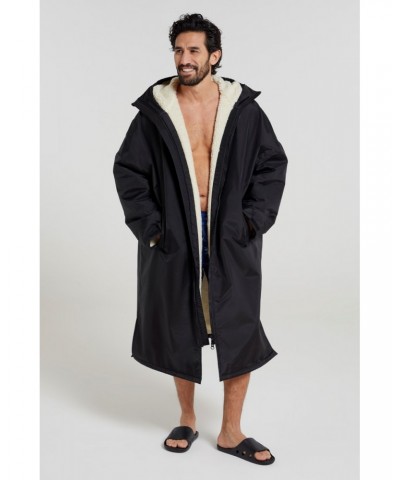 Tidal Mens Waterproof Swim Robe Jet Black $71.54 Swimwear