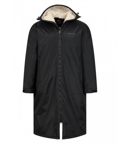 Tidal Mens Waterproof Swim Robe Jet Black $71.54 Swimwear