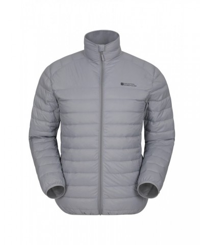 Featherweight Down Mens Jacket Light Grey $28.00 Jackets