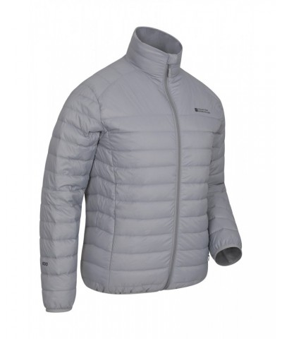 Featherweight Down Mens Jacket Light Grey $28.00 Jackets