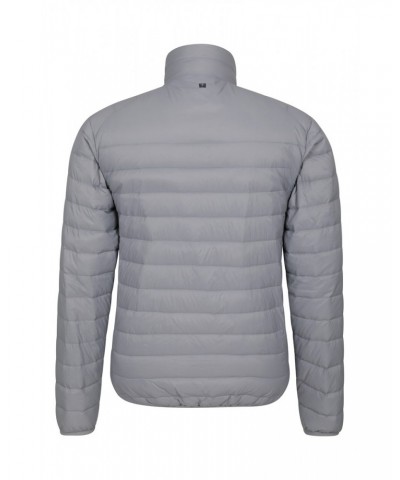 Featherweight Down Mens Jacket Light Grey $28.00 Jackets