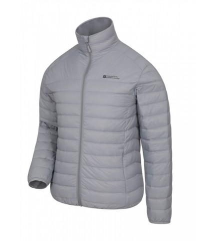 Featherweight Down Mens Jacket Light Grey $28.00 Jackets