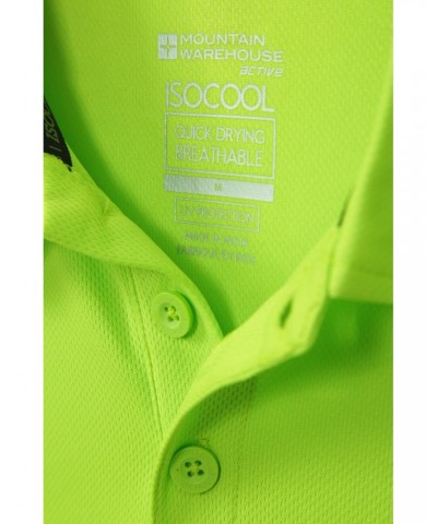 Endurance Isocool Mens Polo Lime $14.84 Tops