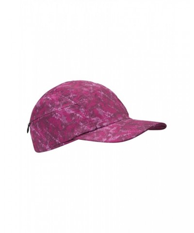 Performance Womens Printed Cap Purple $10.25 Active