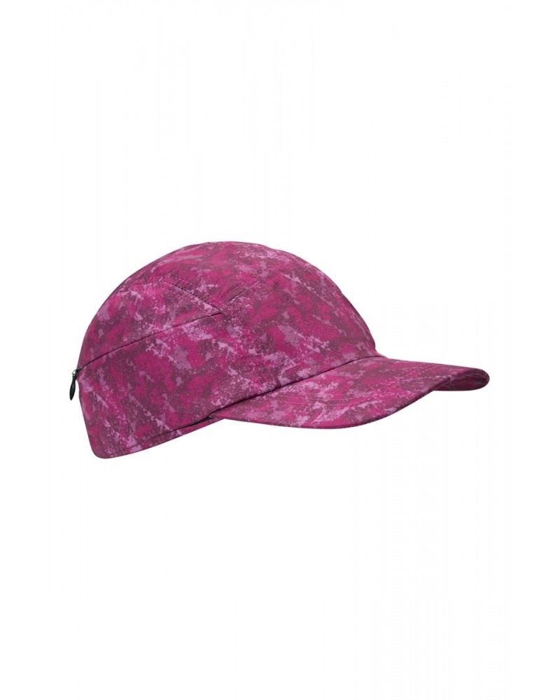 Performance Womens Printed Cap Purple $10.25 Active