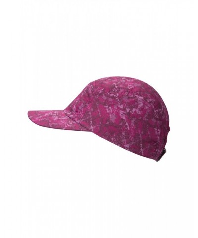 Performance Womens Printed Cap Purple $10.25 Active