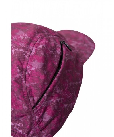 Performance Womens Printed Cap Purple $10.25 Active