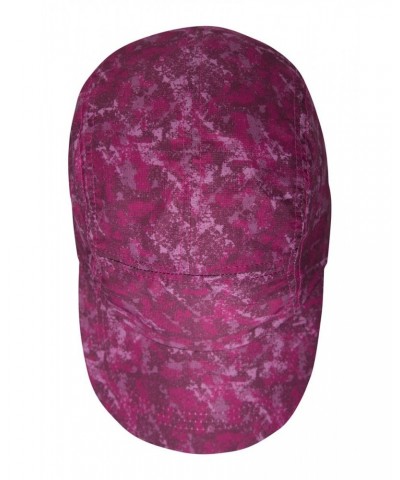 Performance Womens Printed Cap Purple $10.25 Active